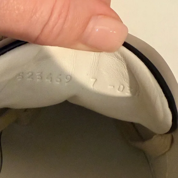 Gucci Black Leather Men's Sneakers